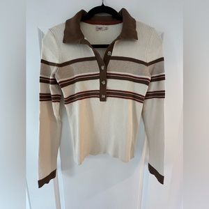 Retro Faherty long sleeve shirt